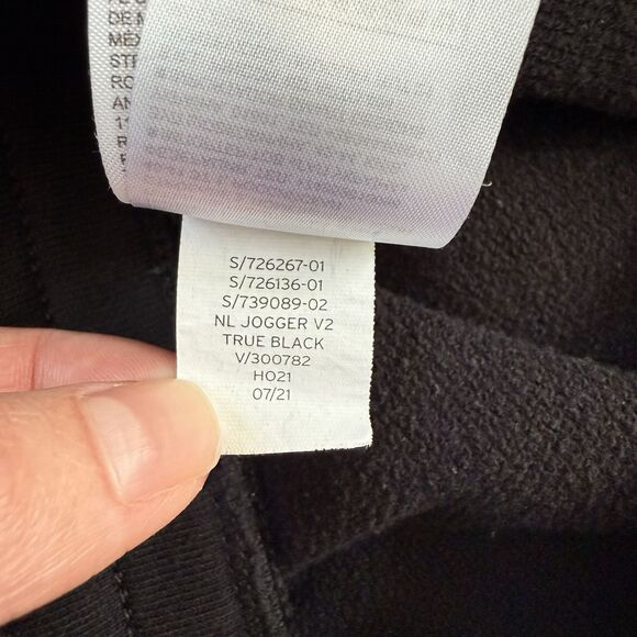 GAP Women’s Fleece Joggers Sweatpants Black Size XS Drawstring - Picture 8 of 8